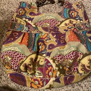 Fossil Canvas Floral Purse.